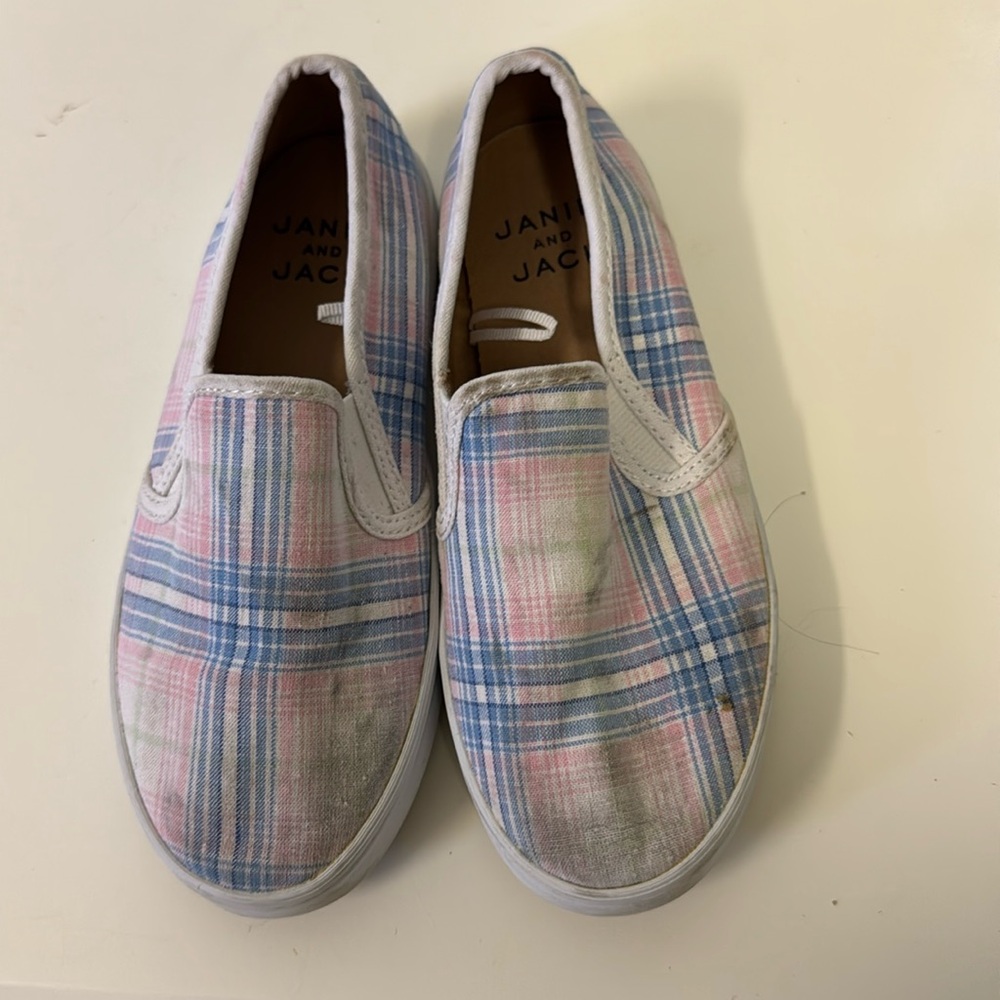 Janie and jack canvas shoes
